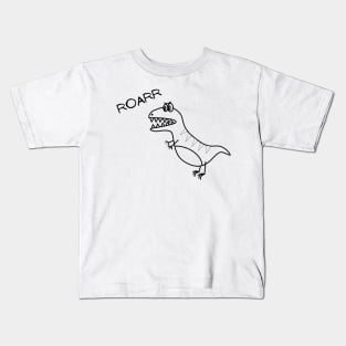 Dinosaur drawing Kids T-Shirt